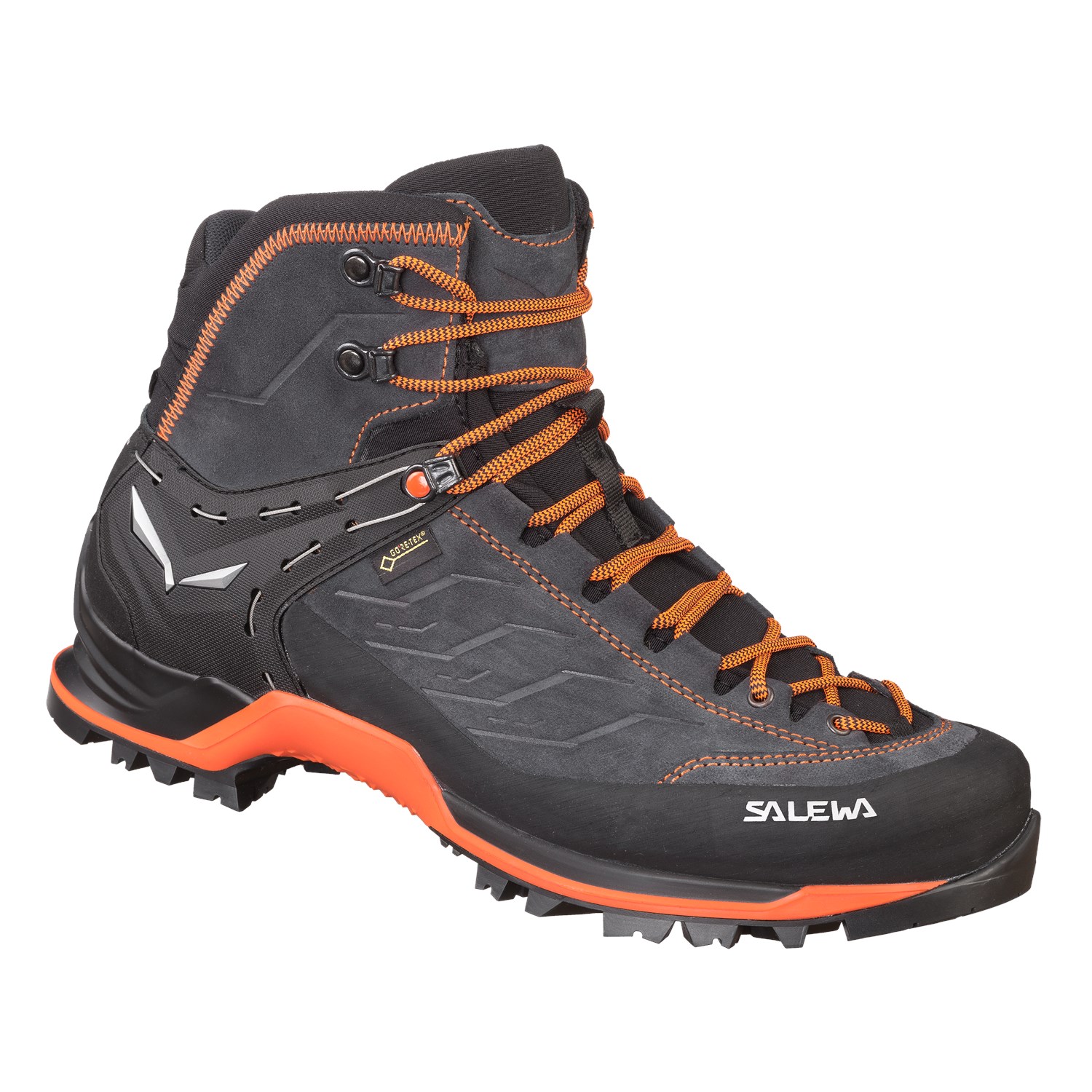 Salewa Men's Mountain Trainer Mid GORE-TEX® Hiking Boots Grey/Orange LNS-943176